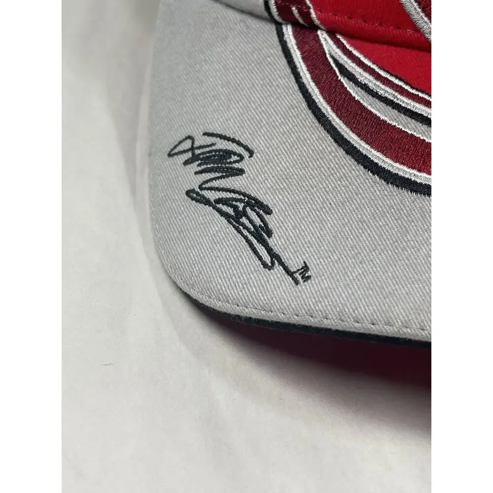 Vintage NASCAR #42 Target Chip Ganassi Racing Adjustable Hat Cap Flames - Picture 9 of 9